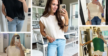 missfashion cap sleeve sweater